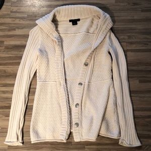 Cream cardigan
